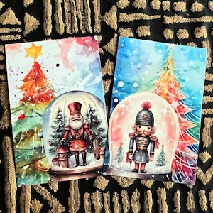 Ensemble de cartes postales Casse-Noisette