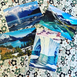 Cartes postales de l'Alaska