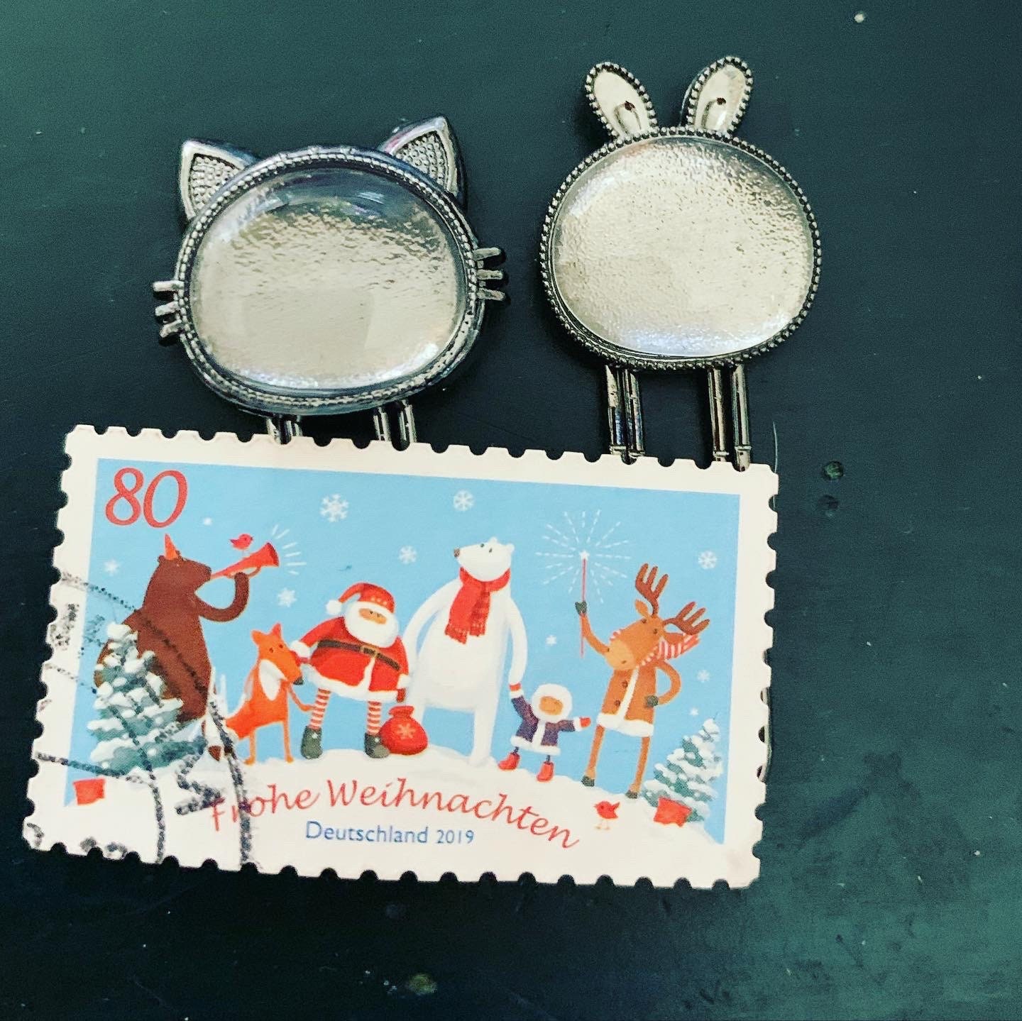 Postage Stamp Paper Clip - Etsy