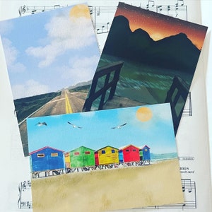 Sommer Roadtrip Postkarten Set