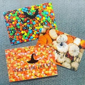 Juego de postales Trick or Treat