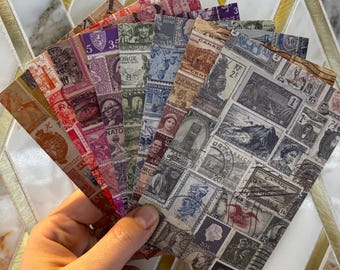 Stempel Postkarten Set