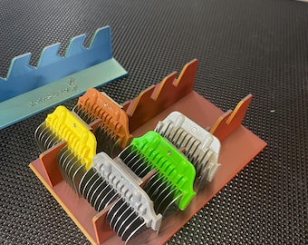 BreierStudio Clipper Blade Comb Rack – Style Meets Organization!