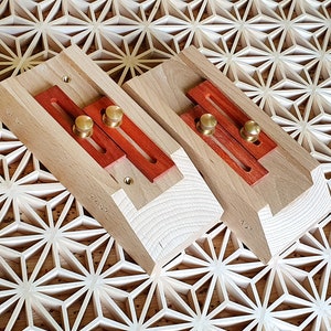Kumiko guide blocks with high precission for woodworking projects. Kumiko jigs