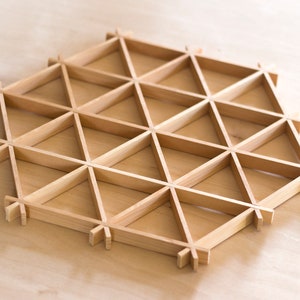 DIY Hexagonal kumiko panel kit
