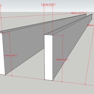 Kumiko strips. Calibrated kumiko wooden strips 400mm. Basswood image 4