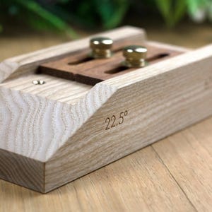 Hochpräzise Kumiko-Führungsblöcke mit hoher Präzision für Holzbearbeitungsprojekte. Kumiko Jigs