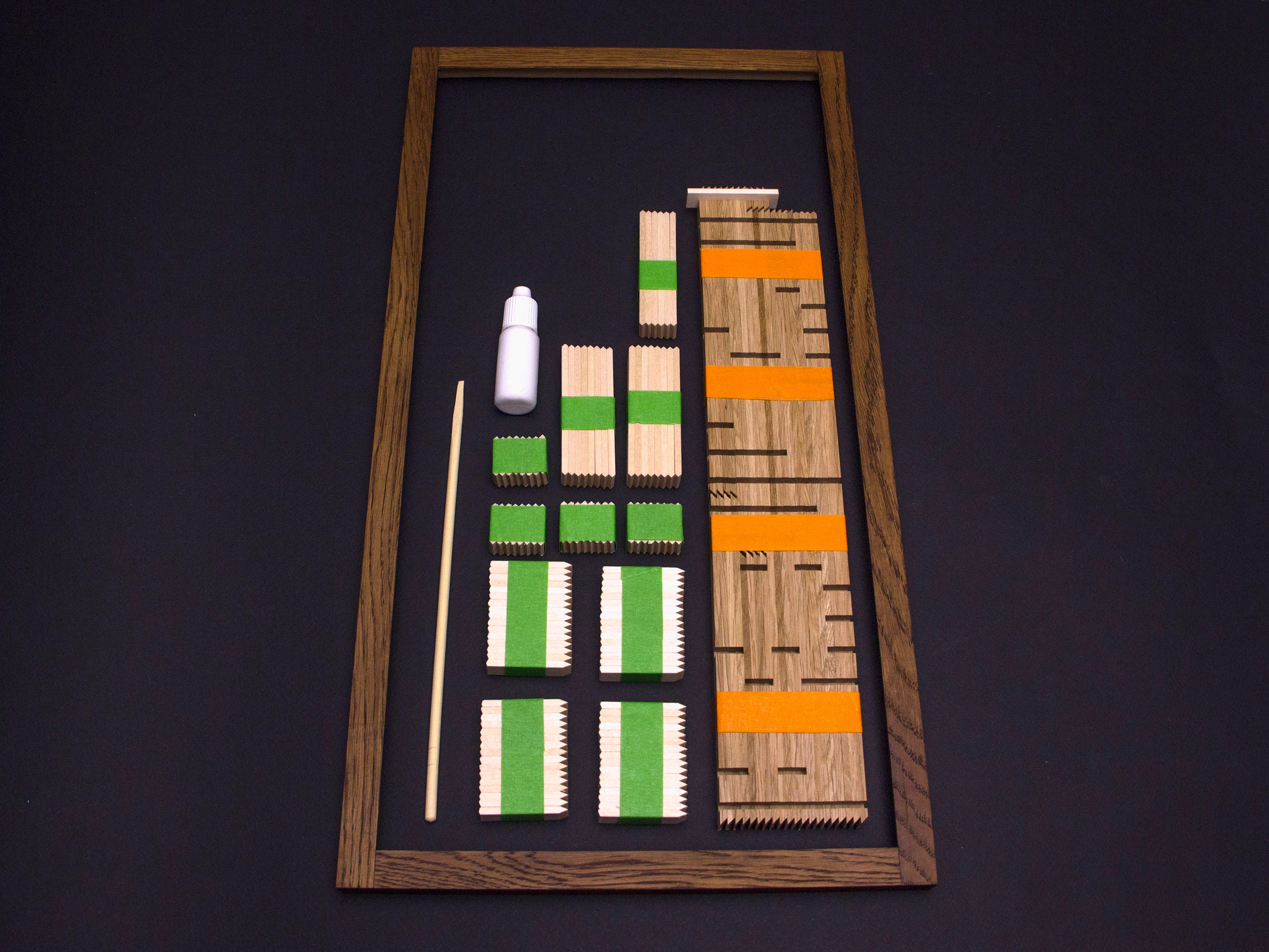 Kumiko Kit. No Need to Cut and Ready for Assembling. Pattern