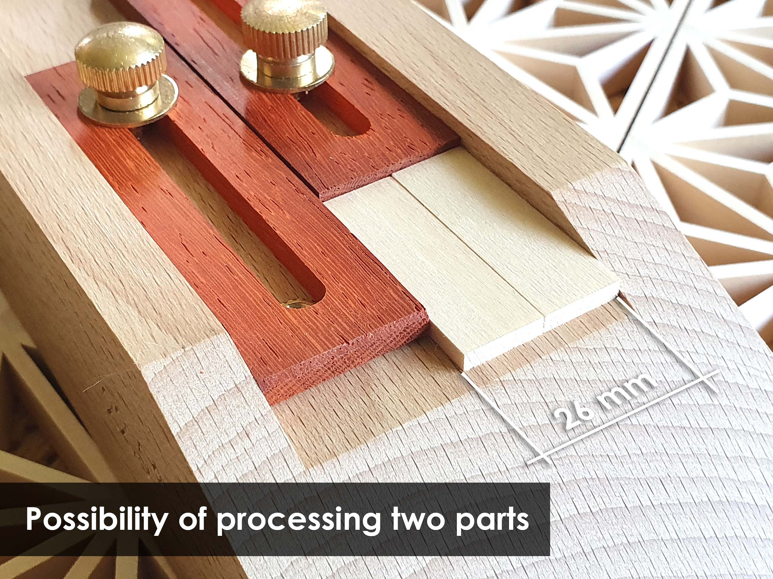 Kumiko Guide Blocks With High Precission for Woodworking Projects