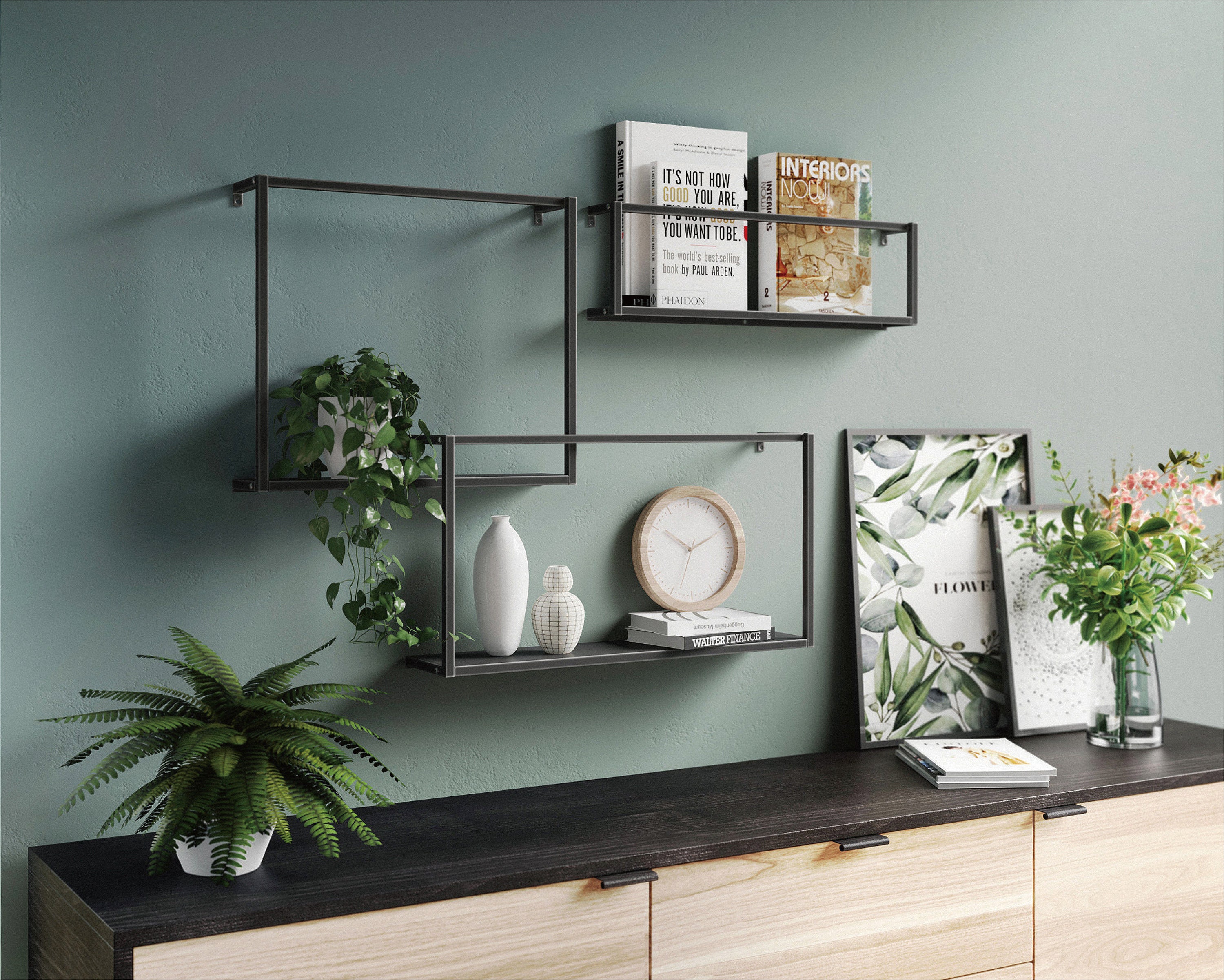 8 Matte Black Ceramic Corner Shelf Elegant Shower Shelf With a Drain Hole  two Sided Tapes Included -  Israel