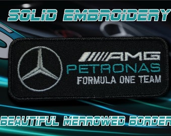 Mercedes AMG Car Brand Logo Brodé Patch Motorsport Badge Applique Fer - Foto 7