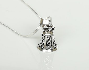 PD-1809-MS 2 Pcs Lace Pattern Pendant Crescent Moon Pendant Matte Silver Plated over Brass 23mm x 38mm Filigree Pendant