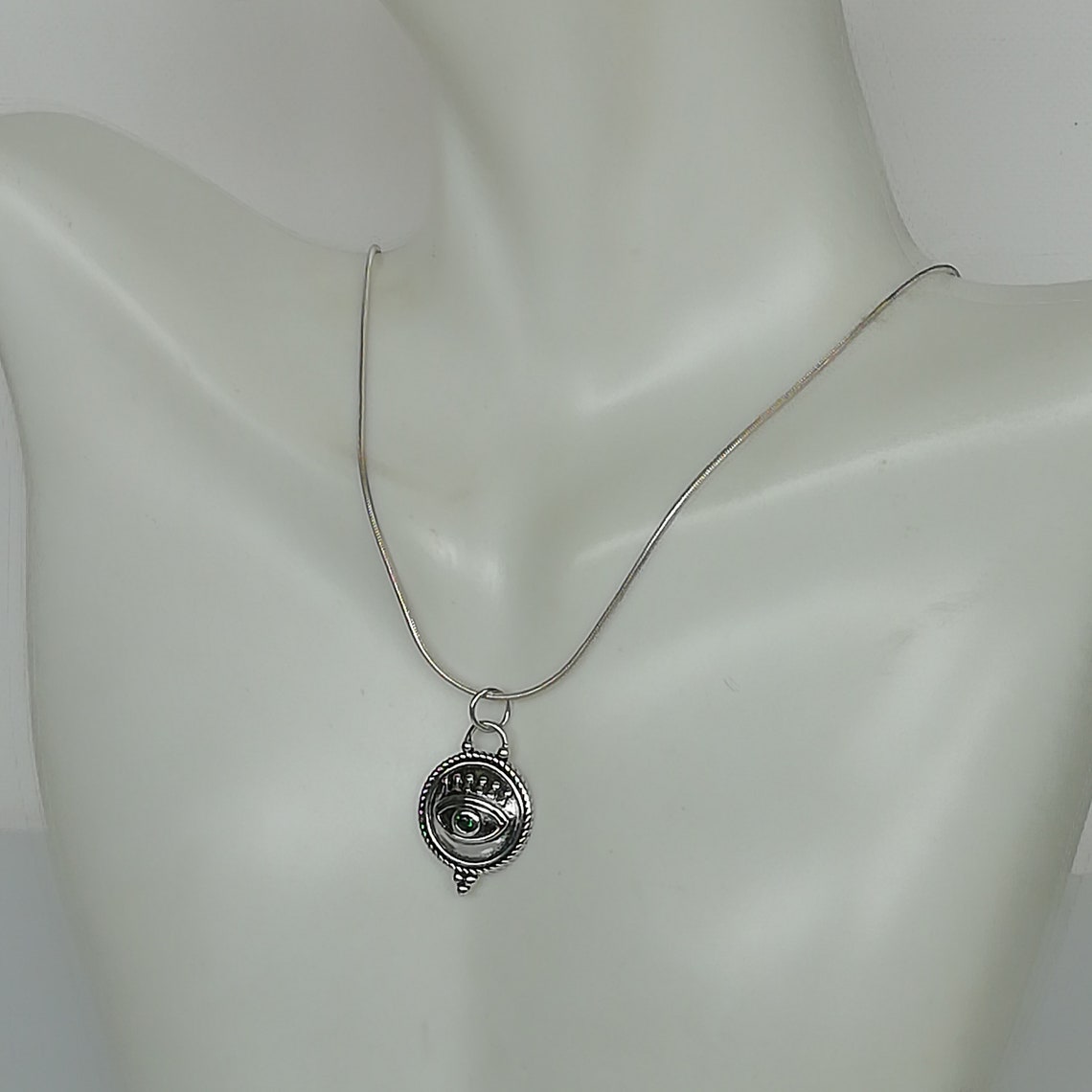 thumbnail image 2 of Moonlight Mysteries Sterling Silver Eye Of Horus Charm – Fits European Bracelets – 925 Hallmarked 2 of 6