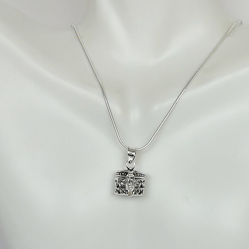 Prayer Box Necklace Tibetan Necklace Prayer Box Pendant Etsy