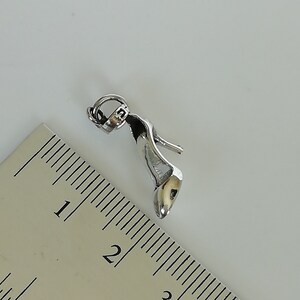 Stiletthalsband - Högklackade skor - Damskoberlock - Boho-hänge - Presentberlock till henne - Silverarmband - PD348 bild 10
