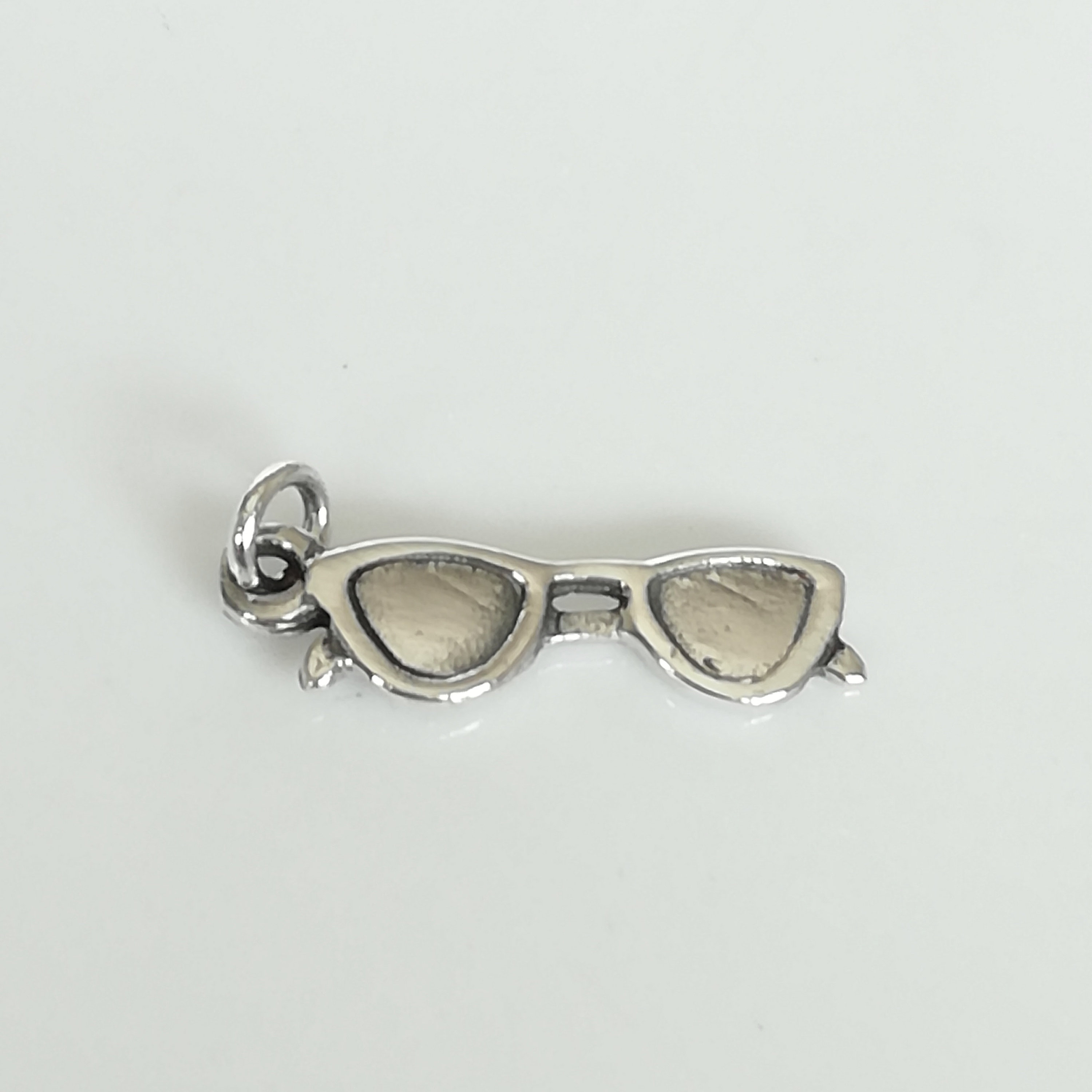 Sunglasses Charm Silver Eye Glasses Sunglasses Pendant Etsy