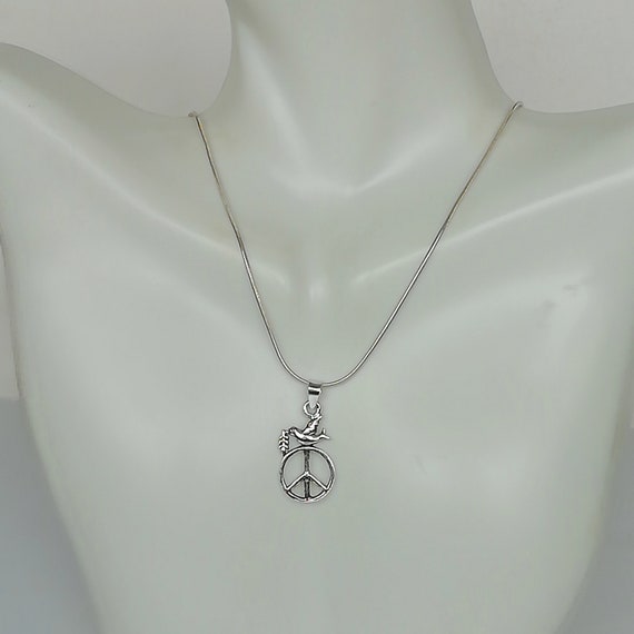 Pendentif Colombe En Argent Massif 925 - Symbole D'amour, Paix, Harmonie - Neuf Avec étiquettes