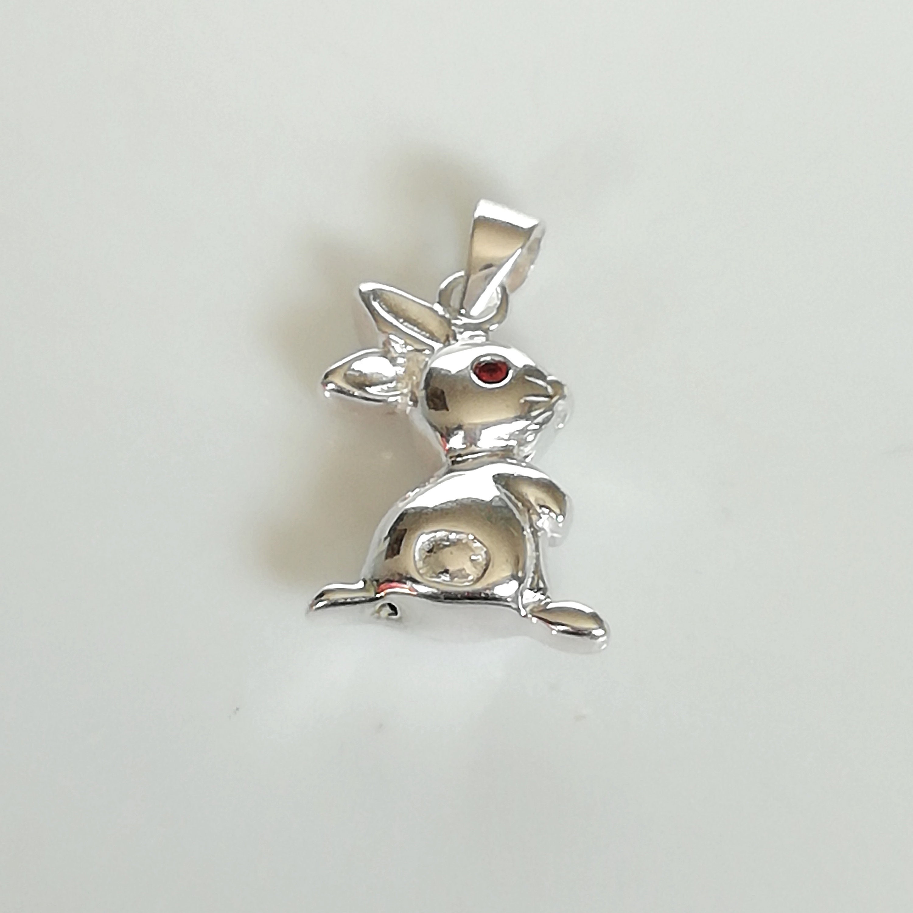 Year of the RABBIT Chinese zodiac sign charm Silver | Etsy