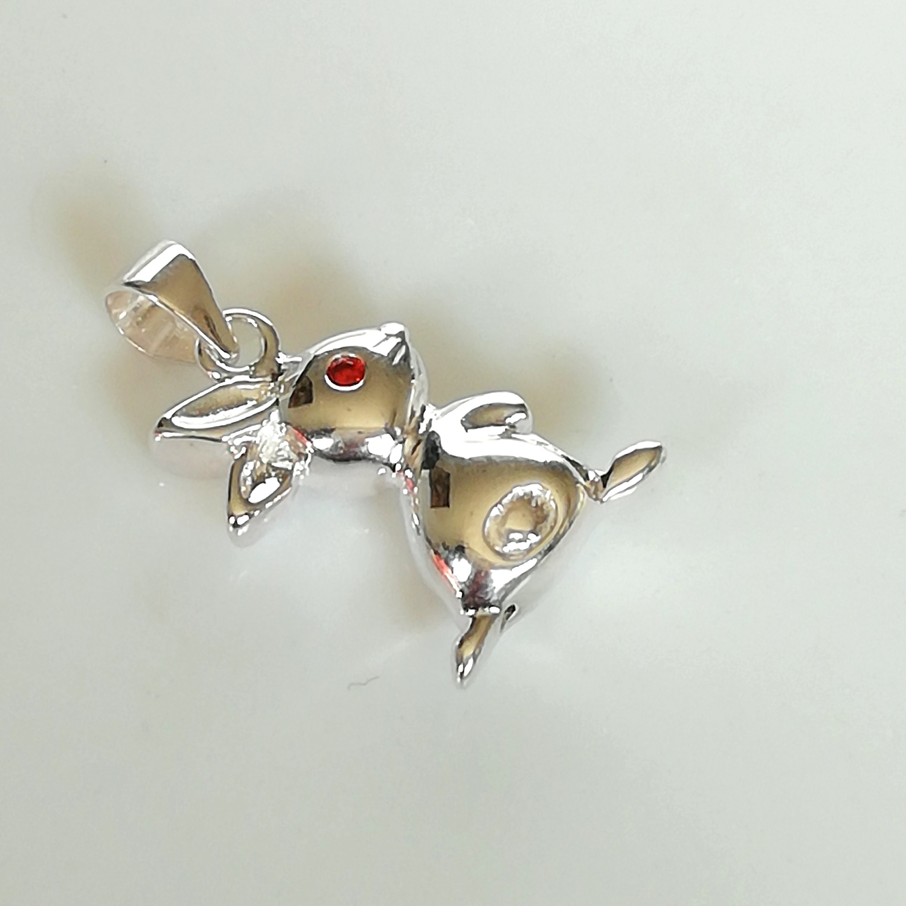 Year of the RABBIT Chinese zodiac sign charm Silver | Etsy