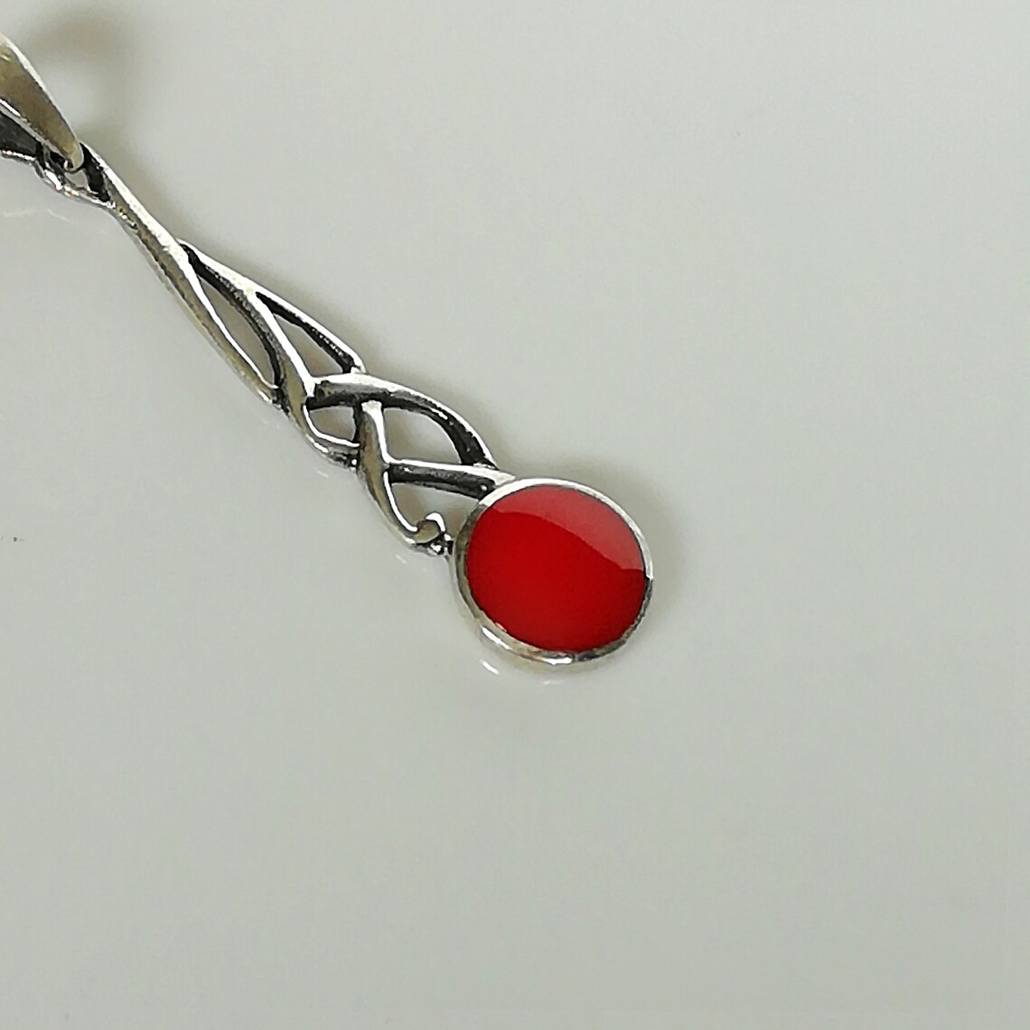 jewellery charms silver-plated jewelry sets red month R+N floating charms main image 1