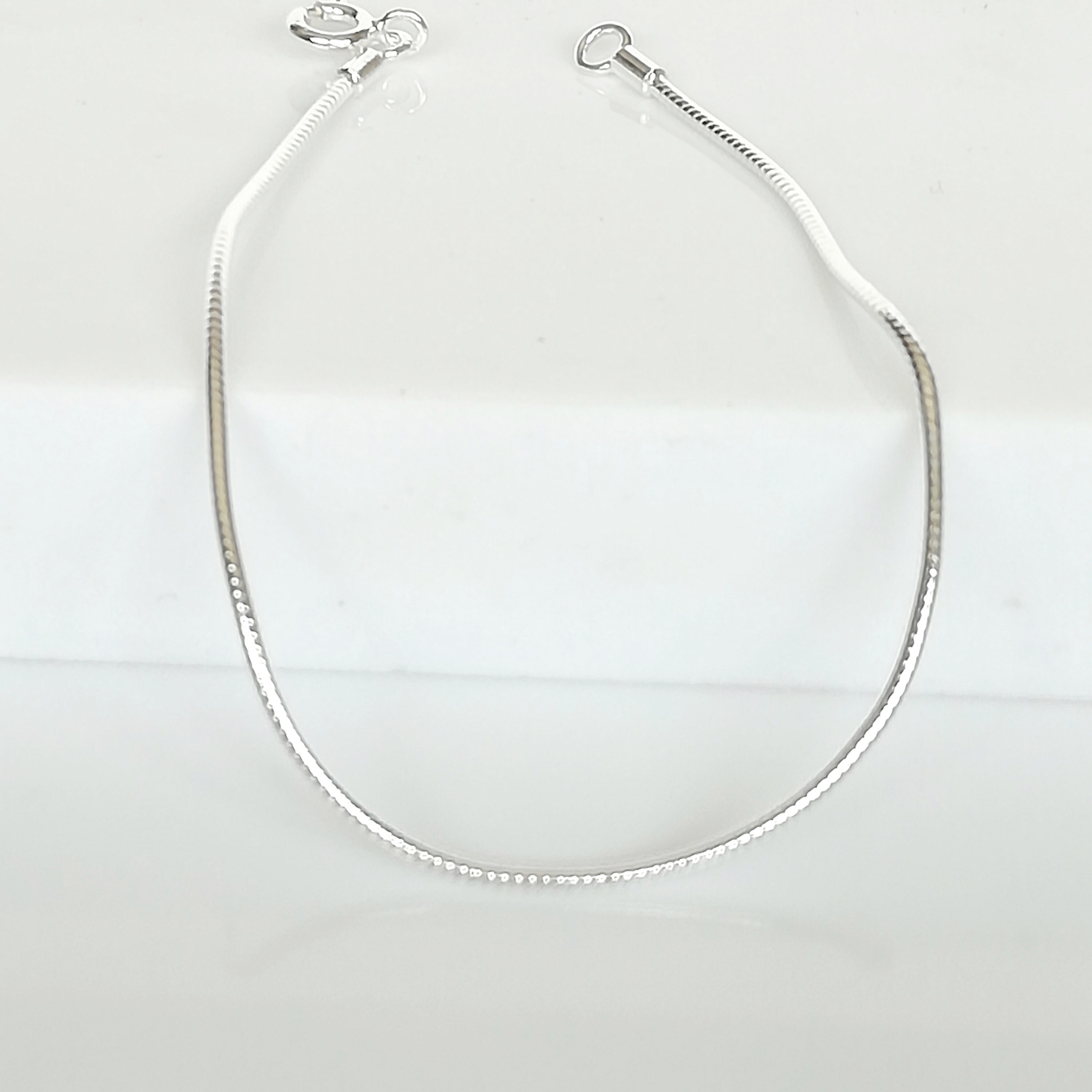 Silver Snake Chain - Silver Bracelet - Silver Wrist Chain