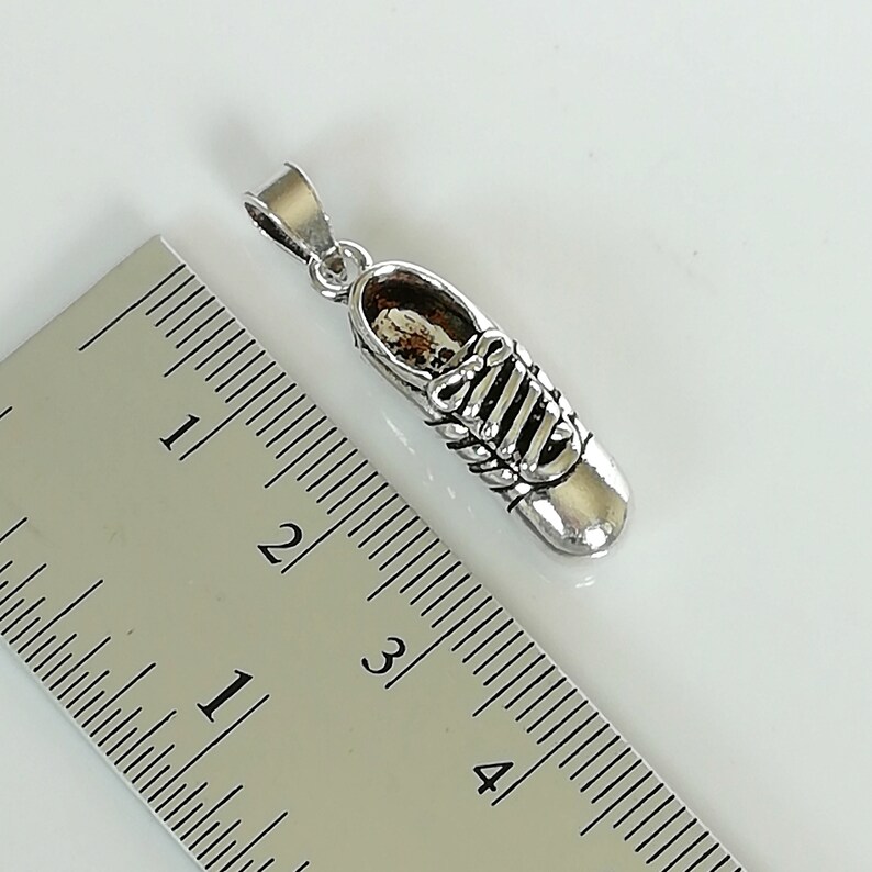 Soccer Shoe Charm Silver Bracelet Sport Shoe Pendant PD284 Fun Jewelry Multipurpose Charm Sports Lovers Gift Boho Necklace