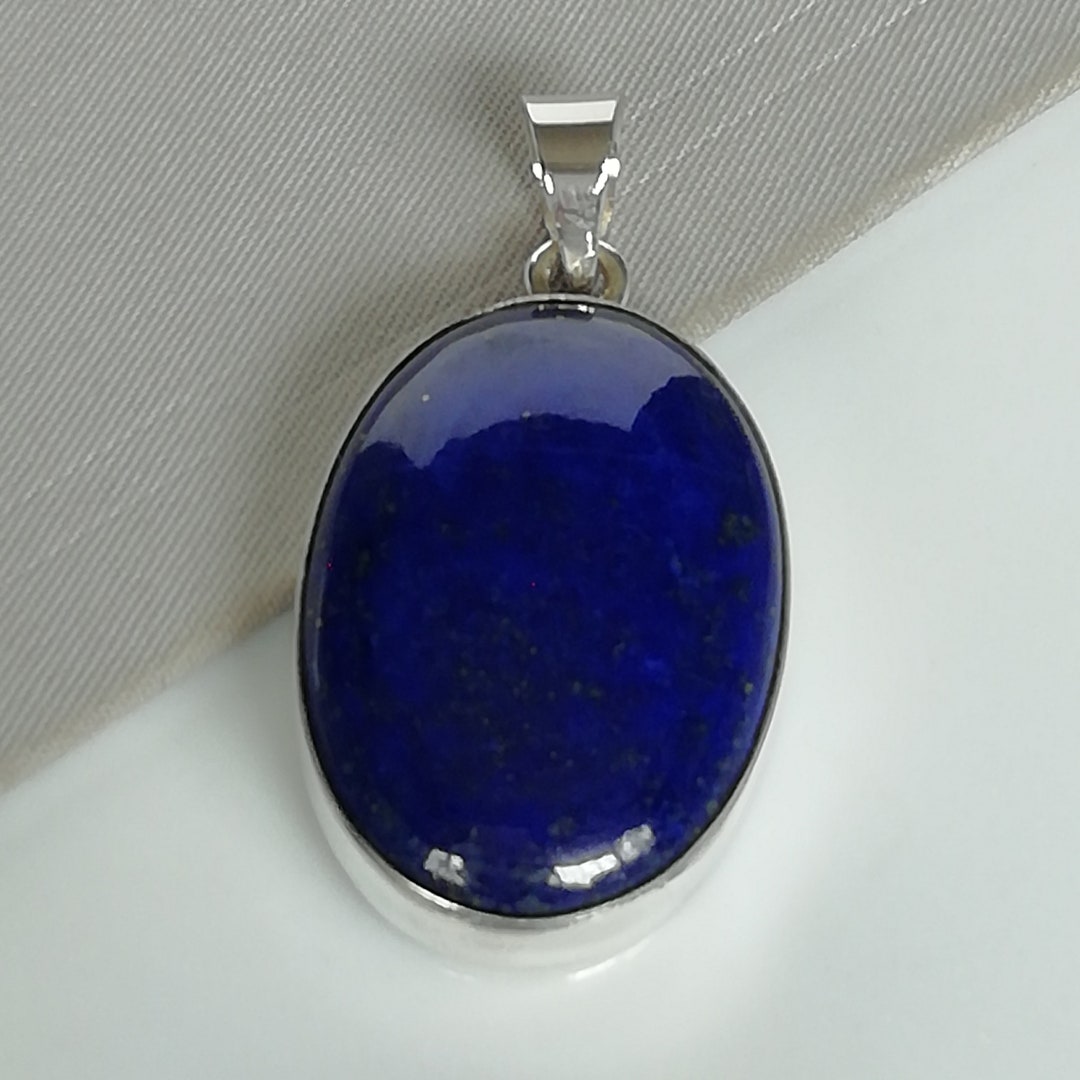 ネックレス　lapis lazuli Lapis Lazuli Pendant - Lapis Necklace - Stone for Confidence