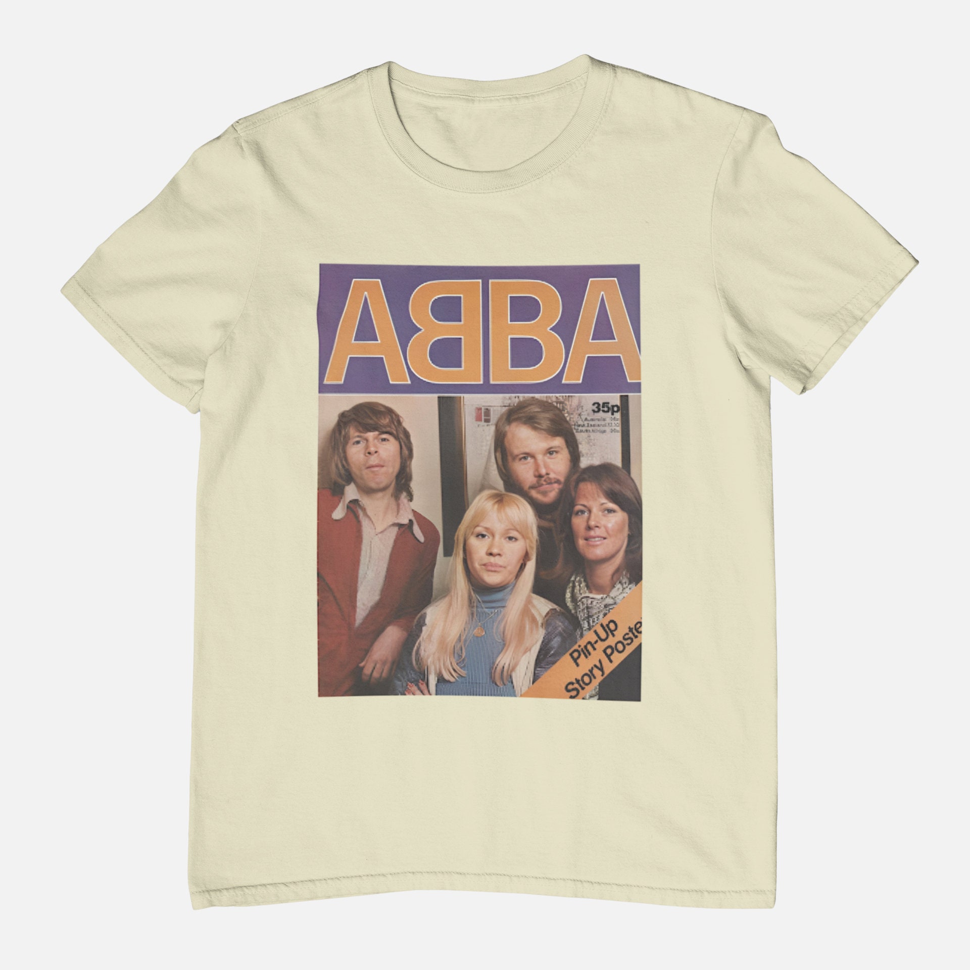 Abba vintage t shirt Clearance