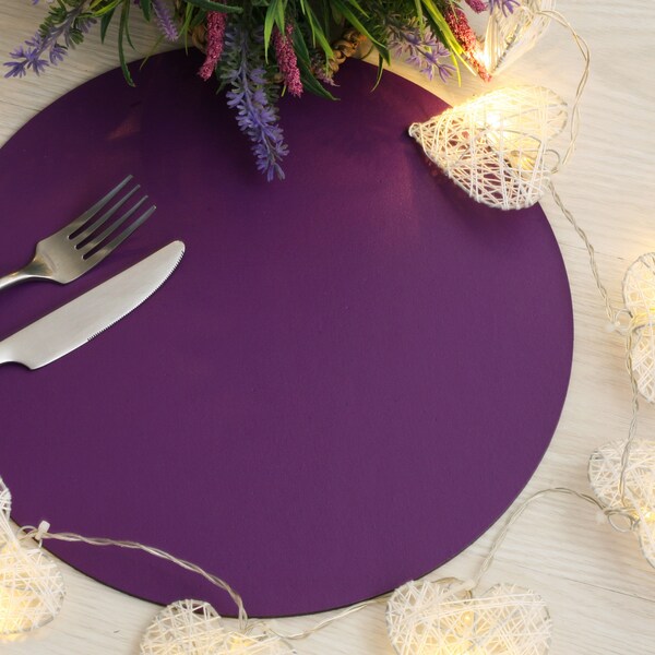 Purple Placemats Etsy UK