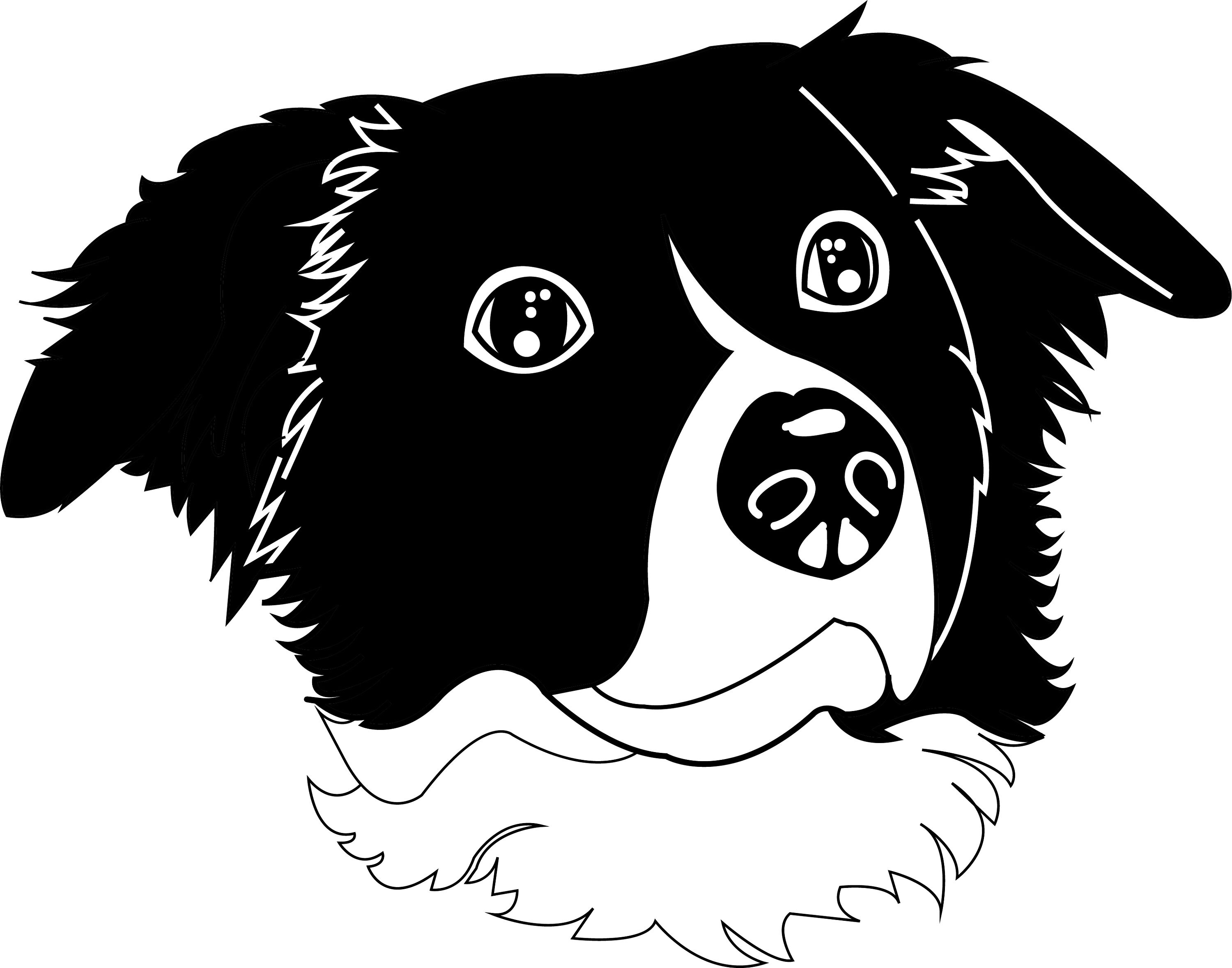 Pet Portrait Pet Lineart Pet Tracing Dog Face Trace Dog - Etsy