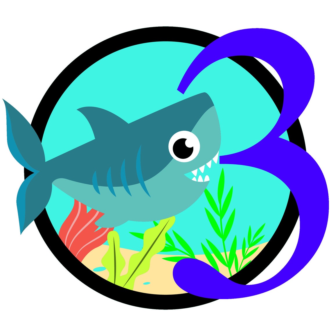 Free Free Baby Shark Svg Layers 917 SVG PNG EPS DXF File