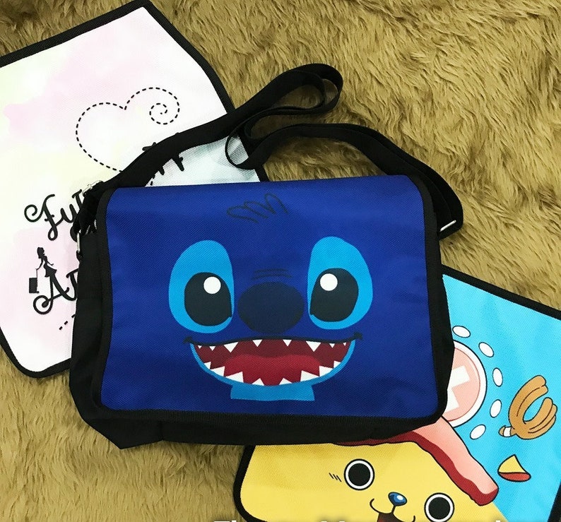 Stitch Disney Bag Laptop Backpack Bag Stitch Bag Disney Etsy