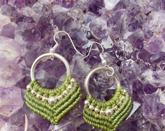 Handmade Macrame Earrings