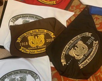 WO 100th Guidons SELECTED COLORS