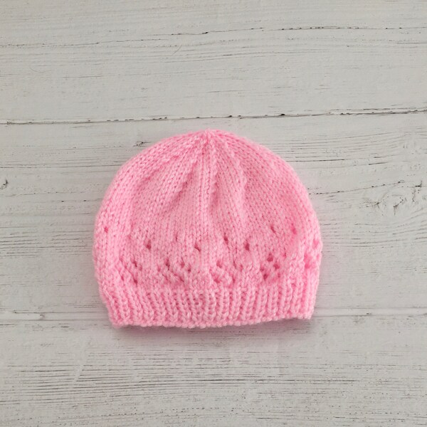 Knit Baby Hat - Etsy