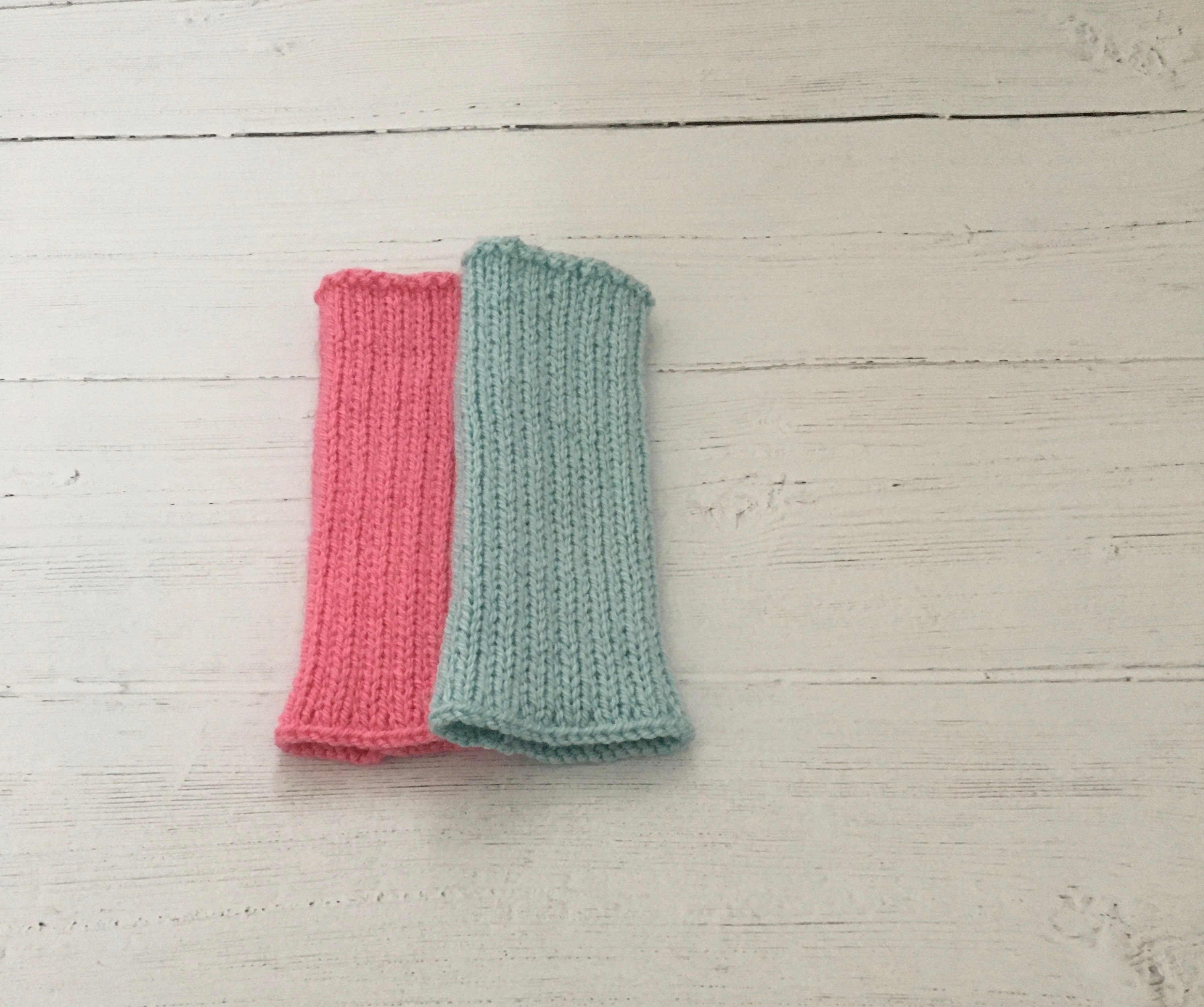 Pink Knitted Wrist Warmers/arm Warmers Valentines Gift for Etsy Ireland