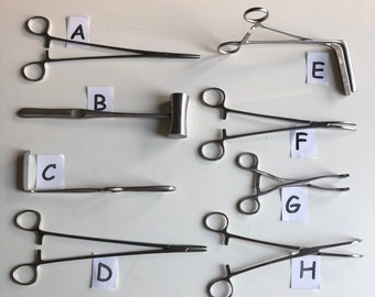ヴィンテージ外科器具 – 1970年代～80年代のステンレス製医療器具