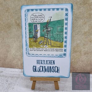 Sternzeichen Widder Geburtstagskarte Nicht zu bremsen (Vorsicht Satire!)