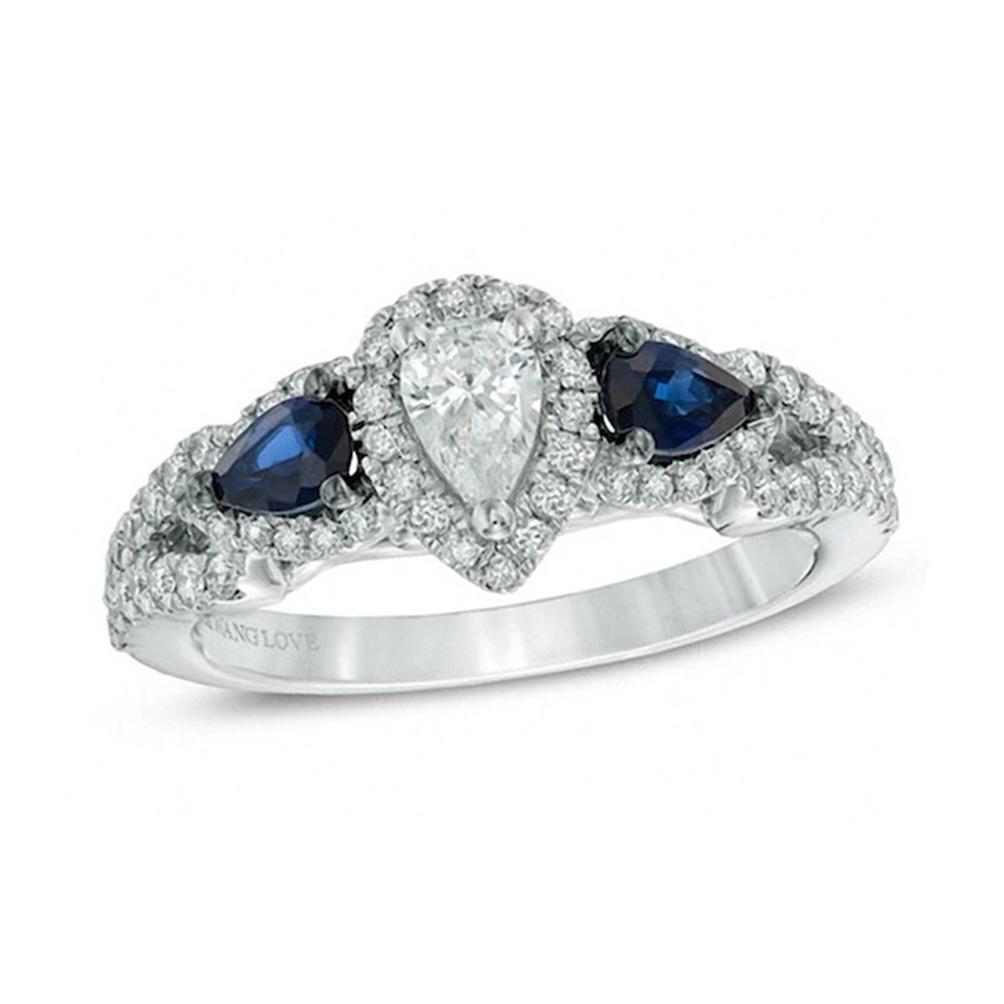 Vera wang love pear ring online