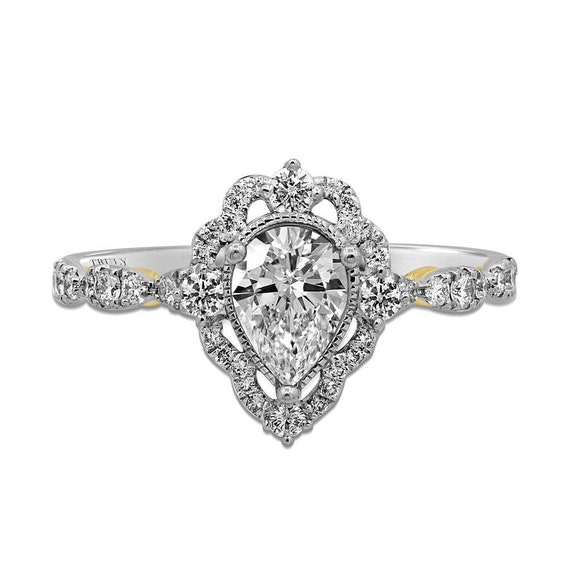 Truly™ zac posen 7/8 ct. tw. diamond engagement - EyeOnJewels