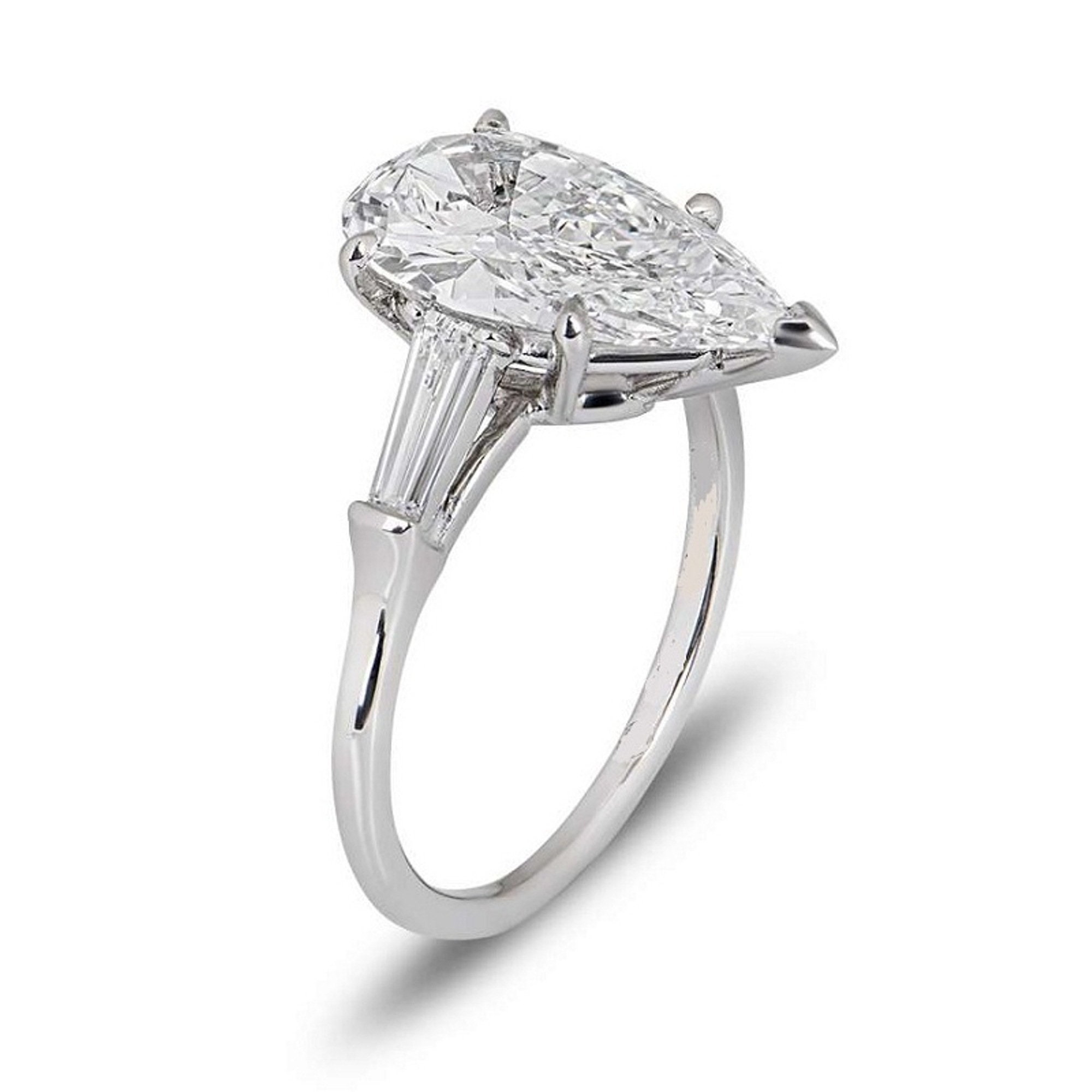Harry winston pear shaped engagement deals ring