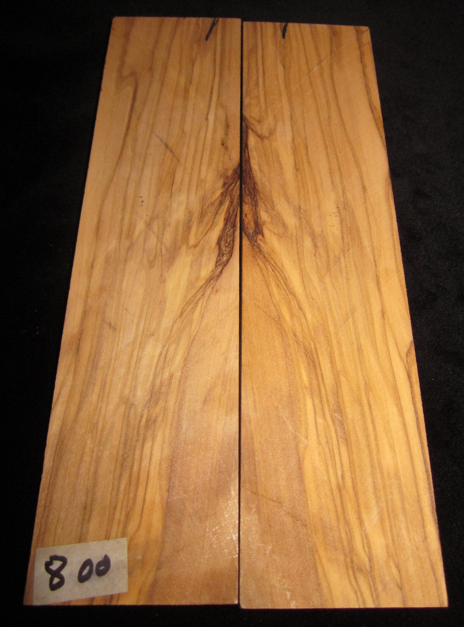 800 Olive Wood bookmatched figured knife scales turning wood Etsy