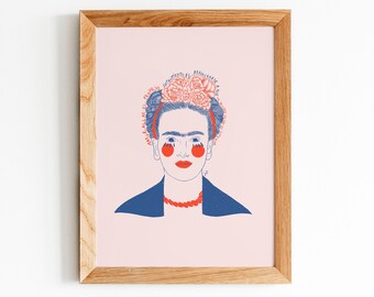 Frida Kahlo - Art Print A4