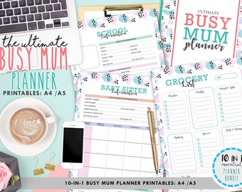 busy mom planner etsy