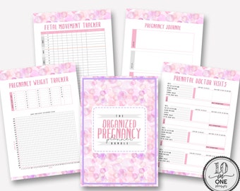 The Ultimate Organized Pregnancy Planner.Pregnancy Planner.Pregnancy Tracker.Baby Shower Gift.Pregnancy Present.Mum to be gift