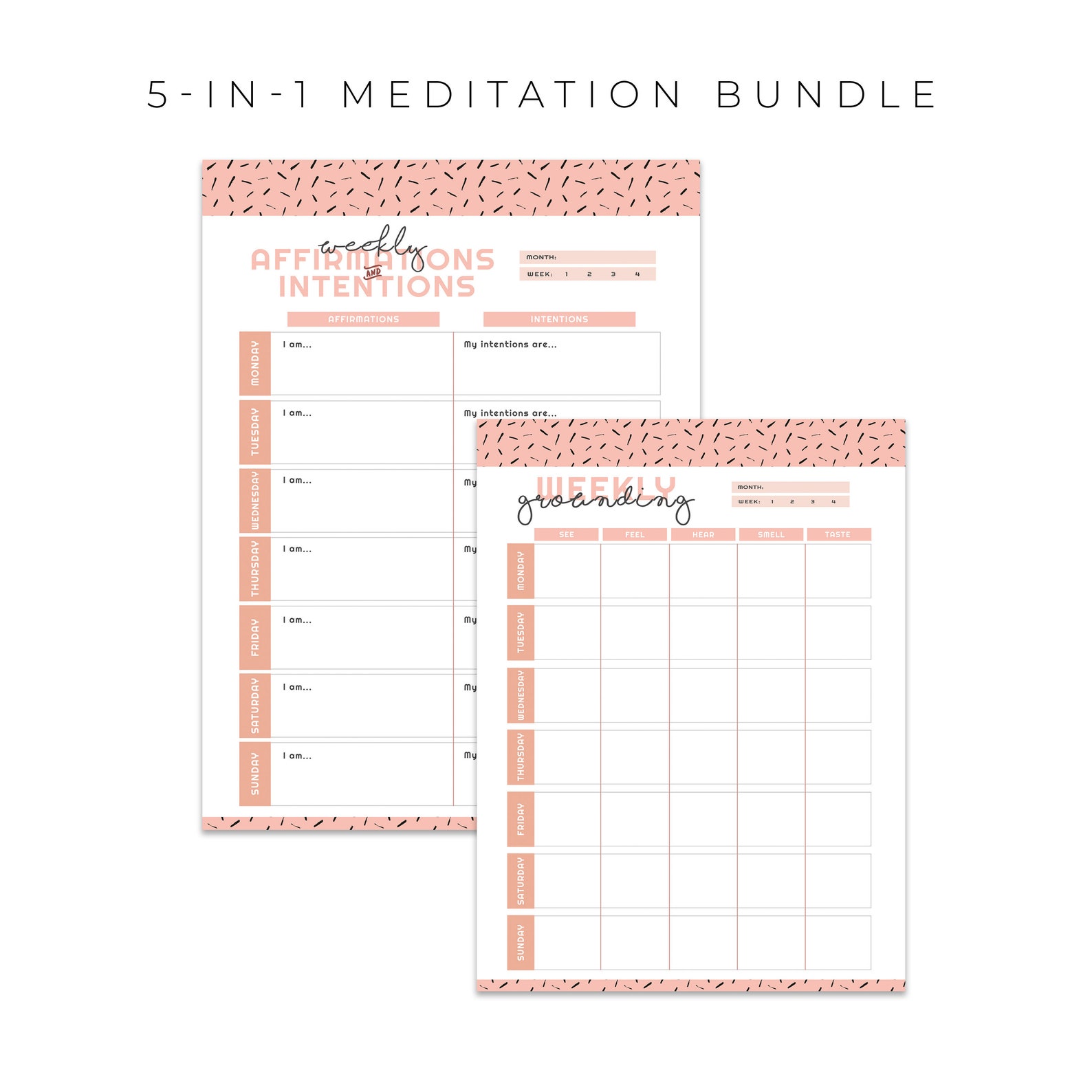 The Ultimate Meditation Planner.Meditation Kit / Guided Etsy
