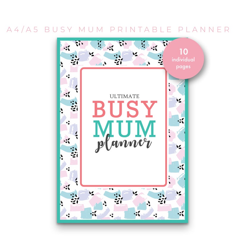 the-ultimate-busy-mum-planner-mom-planner-printable-family-etsy