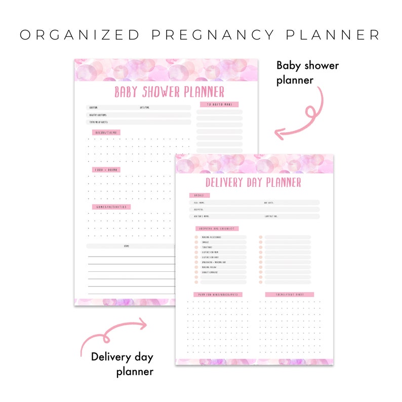 The Ultimate 10 in 1 Organized Pregnancy Planner.Pregnancy | Etsy