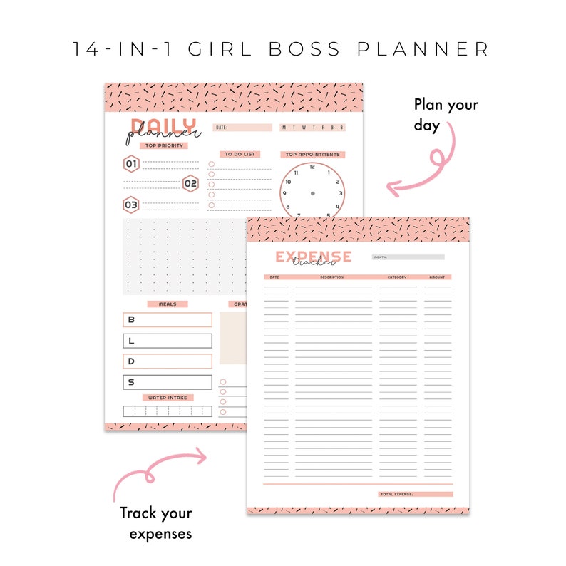The Ultimate Girl Boss Planner.printable A4 and A5 - Etsy