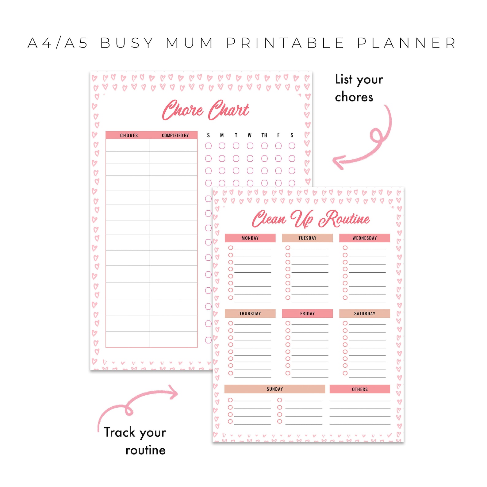 The Ultimate Busy Mum Planner. Mom Planner. Printable Family - Etsy